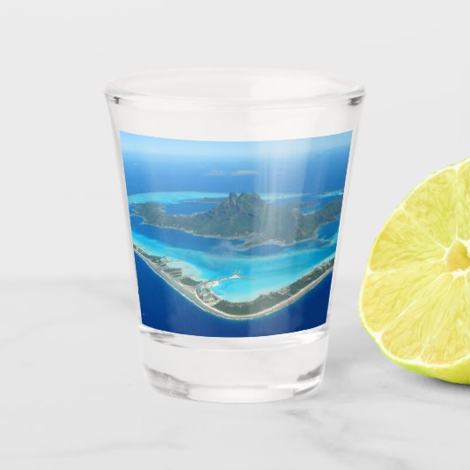 Bora Bora Shot Glas (Voorkant)
