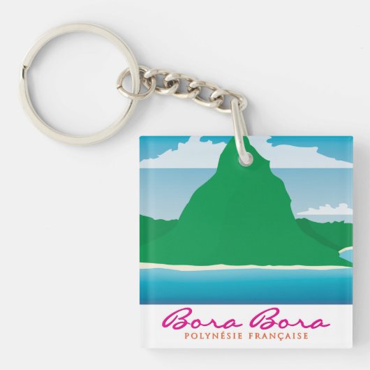 Bora Bora Sleutelhanger (Voorkant)