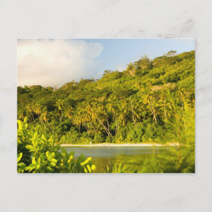 Bora Bora, Society-eilanden, Frans-Polynesië. Briefkaart