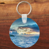 Bora Bora Sunset Sleutelhanger (Voorkant)
