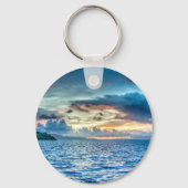 Bora Bora Sunset Sleutelhanger (Achterkant)