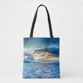 Bora Bora Sunset Tote Bag (Voorkant)