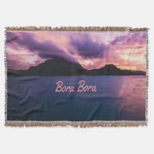 Bora Bora Suset Island Beach Deken