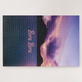 Bora Bora Suset Island Beach Legpuzzel (Horizontaal)