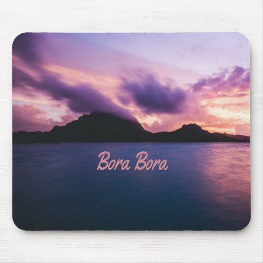 Bora Bora Suset Island Beach Muismat (Voorkant)