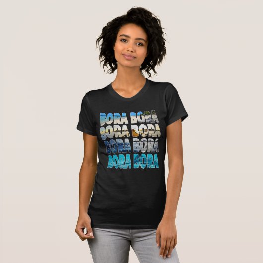 Bora Bora T-shirt (Voorkant volledig)