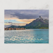 Bora Bora Tahiti Frans-Polynesië Reizen Briefkaart (Voorkant)