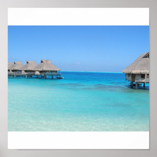 Bora Bora, Tahiti Poster (Voorkant)