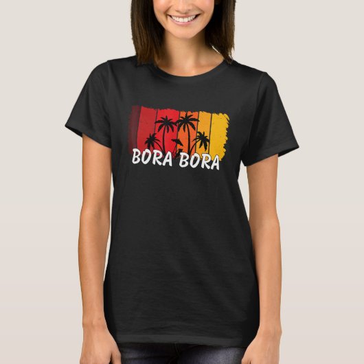 Bora Bora Tahiti Souvenirs 1 T-shirt (Voorkant)