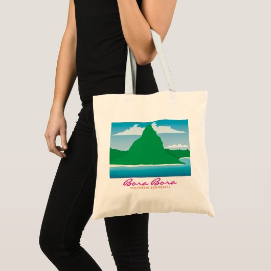 Bora Bora Tote Bag (Voorkant (product))