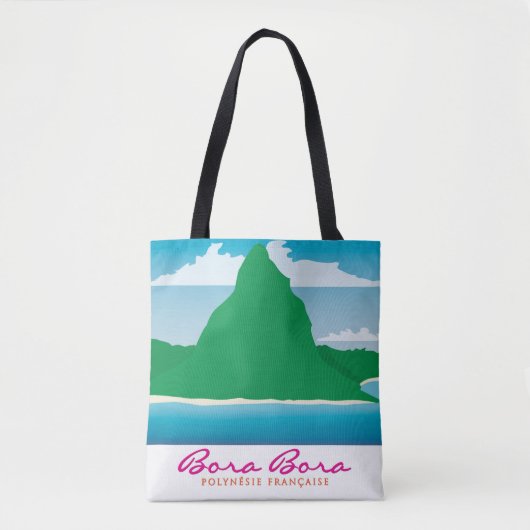 Bora Bora Tote Bag (Voorkant)