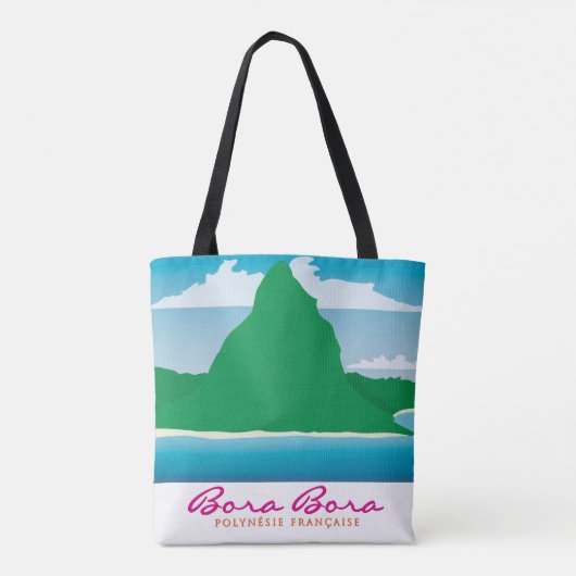 Bora Bora Tote Bag (Achterkant)