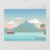 Bora Bora Travel Briefkaart (Voorkant)