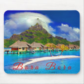 Bora Bora Tropical Island Muismat (Voorkant)