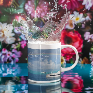 Bora Bora Tropisch Eiland Paradijs Jacht Koffie M Koffiemok