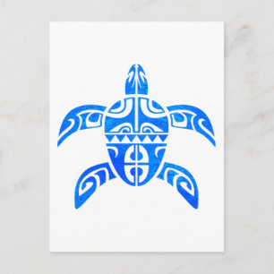 BORA BORA TURTLE BRIEFKAART