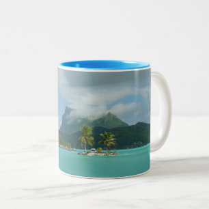 Bora Bora Tweekleurige Koffiemok
