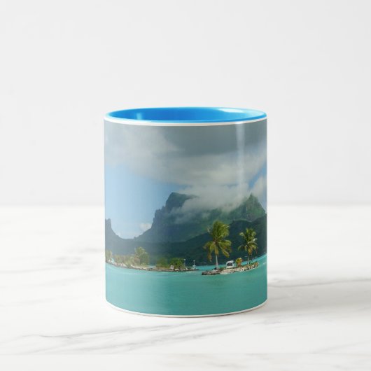 Bora Bora Tweekleurige Koffiemok (Center)