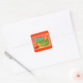 BORA BORA VIERKANTE STICKER (Envelop)