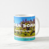 Bora Bora Wedding Chapel Drinkware Koffiemok (Voorkant rechts)