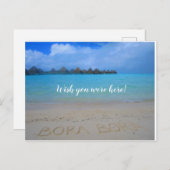 Bora Bora, Wens dat je hier briefkaart was (Voorkant / Achterkant)