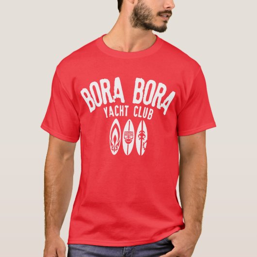 Bora Bora yacht Club T-shirt (Voorkant)