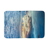 Bora Bora Zonsondergang, landschapsfoto, Badmat (Voorkant)