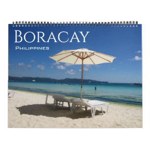 Boracay 2026 groot kalender