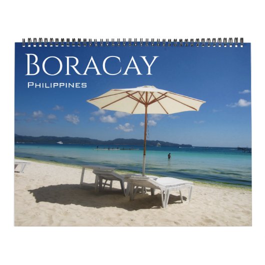 boracay 2027 groot kalender (Hoes)