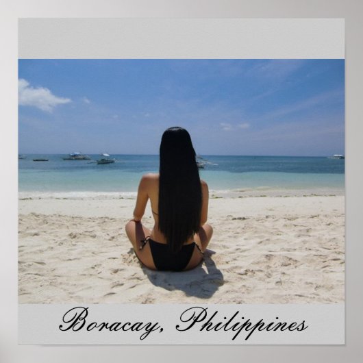 Boracay Beach Poster (Voorkant)