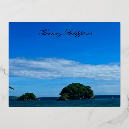 Boracay Briefkaart (Voorkant)