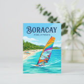 Boracay Filipijnen Briefkaart (Staand voorkant)