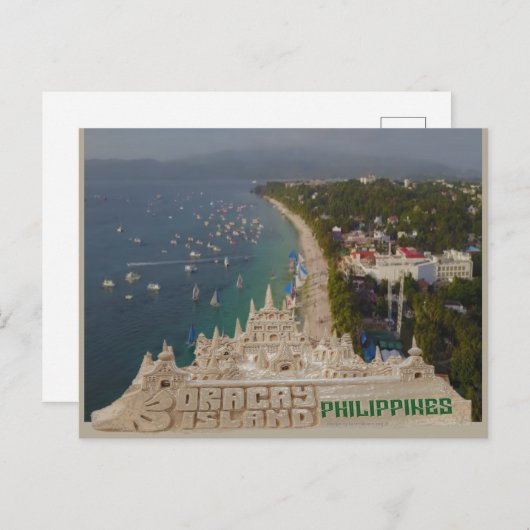 Boracay Filipijnen Briefkaart (Voorkant / Achterkant)