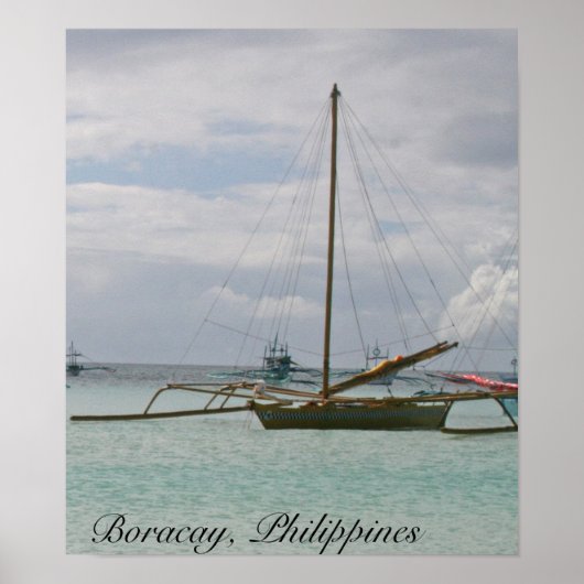 Boracay, Filipijnen Poster (Voorkant)