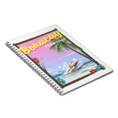 Boracay Filipijnen strand reisposter Notitieboek (Rechterzijde)