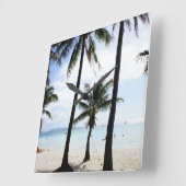 Boracay Filipijnen Vierkante Klok (Hoek)