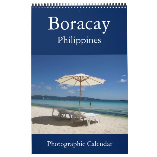 boracay-filippijnen kalender (Hoes)