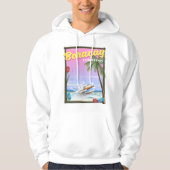 Boracay Filippijnse strandreisposter Hoodie (Voorkant)