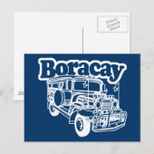Boracay Jeepney Briefkaart (Voorkant / Achterkant)