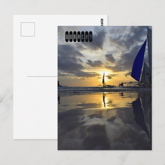 Boracay of Philippines Briefkaart (Voorkant / Achterkant)