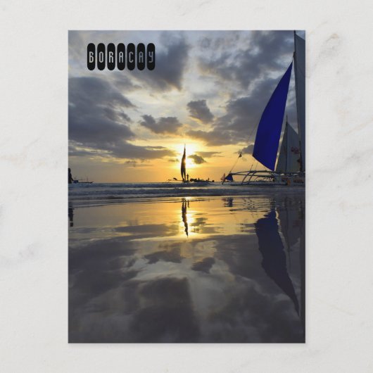 Boracay of Philippines Briefkaart (Voorkant)