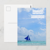 Boracay Paraw Sailing Briefkaart (Voorkant / Achterkant)