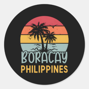 Boracay Philipes Ronde Sticker
