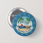 Boracay Ronde Button 5,7 Cm (Voorkant /achterkant)