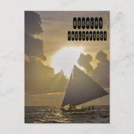 Boracay Sunset Briefkaart