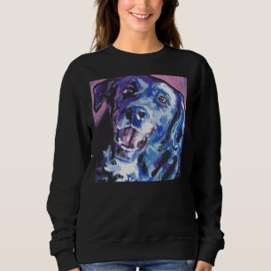 Borador Border Collie Lab Mix Heldere kleurrijke P Trui