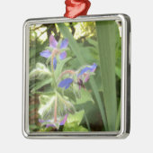 BORAGE Blue Pink Green — Metalen Ornament (Links)
