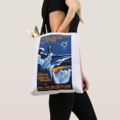 Borah Peak Idaho Solar Eclipse Canvas tas (Dichtbij)