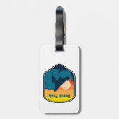 Borah Peak Idaho Sunrise Bagagelabel (Achterkant verticaal)