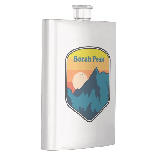 Borah Peak Idaho Sunrise Flacon (Rechts)
